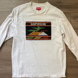 Supreme M long sleeve shirt